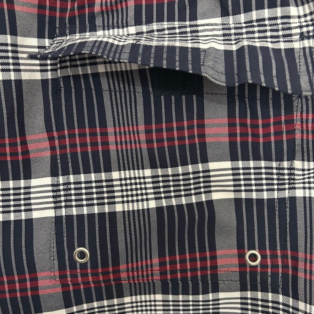Brooks Brothers Men's Medium Swim Trunks‎ NWOT blue red plaid shorts - Picture 4 of 6